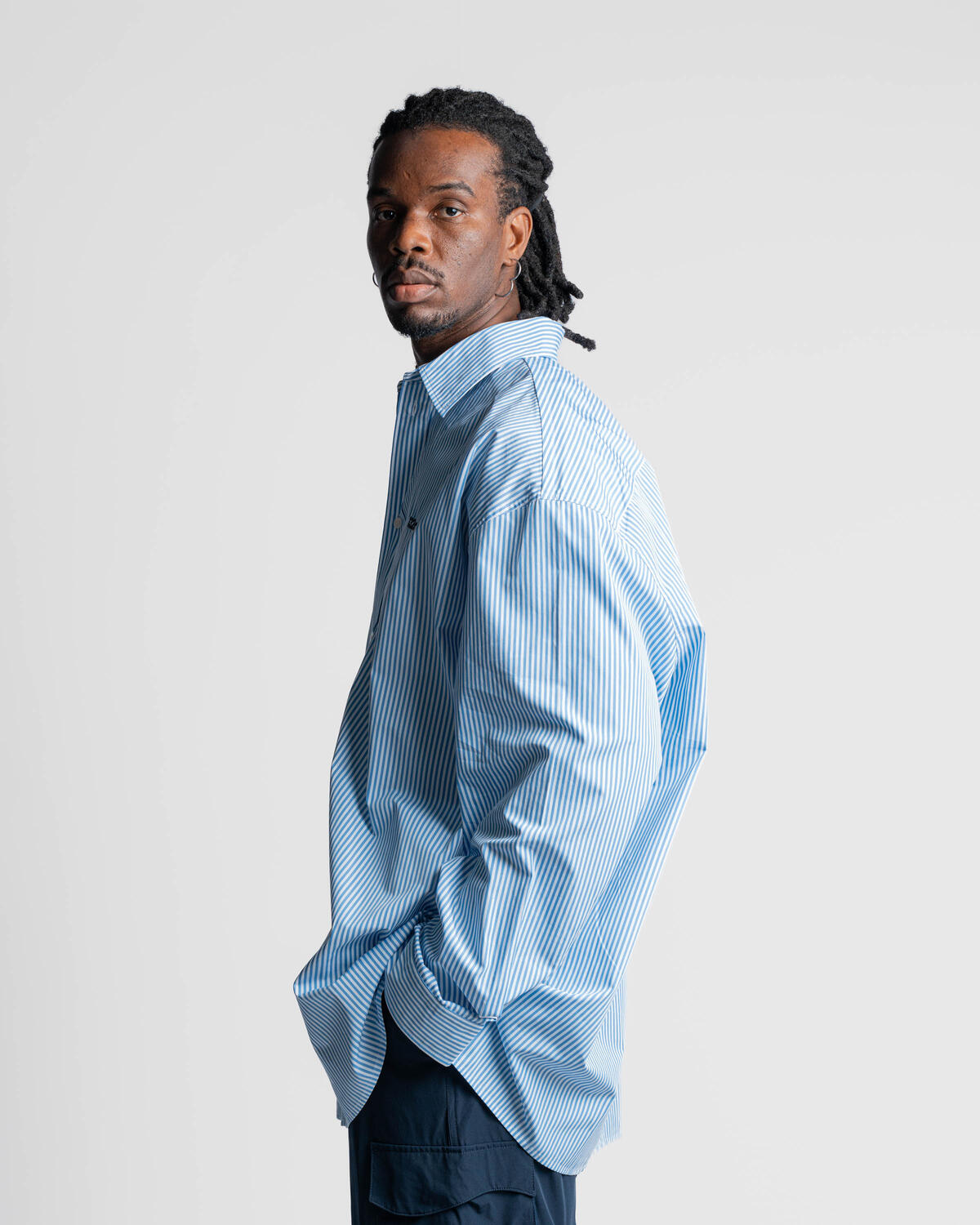 032c ''OFFICE'' OVERSIZED SHIRT | F24-URW-1304-350 | AFEW STORE
